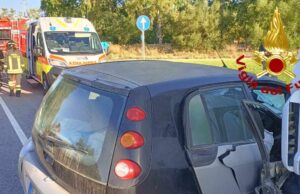 Arzachena, scontro tra un’auto e un furgone: ferito trasportato in elisoccorso