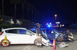 Olbia, violento frontale nella notte: quattro feriti