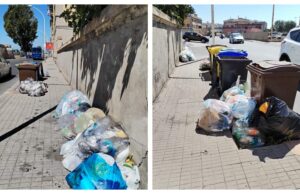 Cagliari, ancora rifiuti abbandonati in viale la Plaia