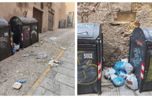 Cagliari, rifiuti abbandonati a Castello: l’ira dei residenti