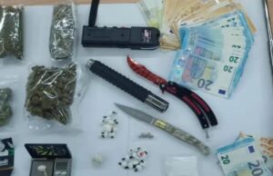 Alghero, detenzione e spaccio di droga: 20enne in manette droga alghero