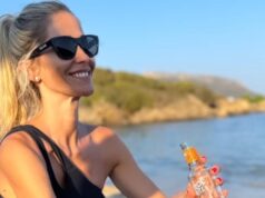 Pane guttiau e pecorino: aperitivo “alternativo” per Elena Santarelli