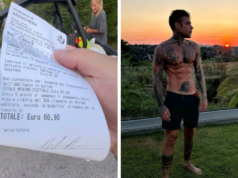 60 euro di multa a Porto Cervo: l’indignazione di Fedez