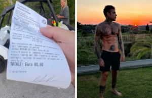 60 euro di multa a Porto Cervo: l’indignazione di Fedez