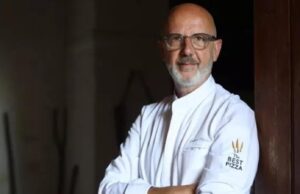 Pizza primo sale di pecora: Franco Pepe omaggia la Sardegna Franco pepe