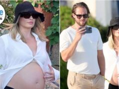 Margot Robbie incinta si gode le vacanze in Sardegna