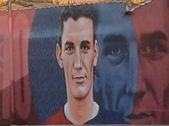 Gigi Riva nel cuore: nasce stupendo murale a Ussaramanna
