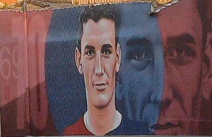 Gigi Riva nel cuore: nasce stupendo murale a Ussaramanna