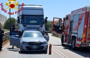 Olbia, incidente stradale sulla sopraelevata Sud: ci sono cinque feriti