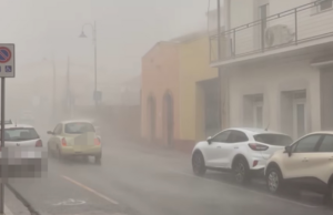 Allerta meteo della Protezione Civile: ciclone in arrivo nell’isola