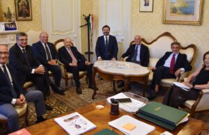 Sassari, brindisi a Palazzo Ducale tra gli ex sindaci della città