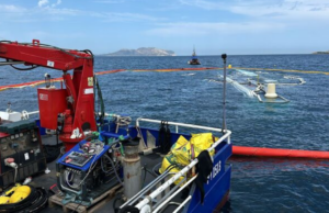 Olbia, iniziate le operazioni di recupero dello yacht affondato