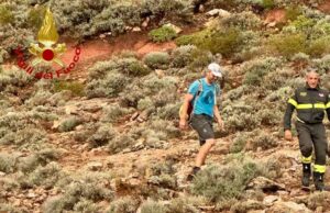 Turista in difficoltà nella gola di Gorropu, salvato dai Vigili del fuoco