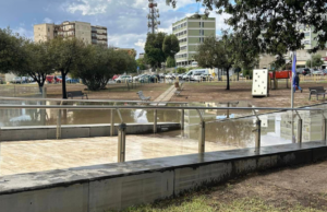 Cagliari, le forti piogge invadono il Brotzu e il Ss. Trinità