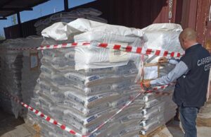 Sestu, pellet irregolare: scatta il sequestro per 8 tonnellate e mezzo