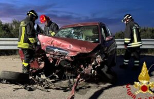 Olbia, perde il controllo dell’auto: terribile schianto contro il guardrail