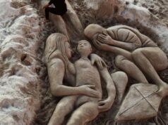 Nicola Urru, l’artista sardo dedica una delle sue opere al piccolo Gioele