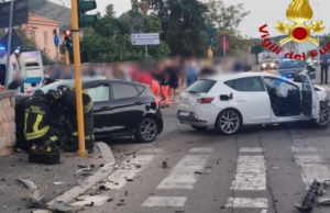 Pauroso scontro a Carbonia: ferito un bambino di 2 anni