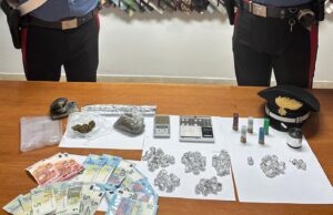 Gonnosfanadiga, droga in casa ai fini di spaccio: 22enne in manette