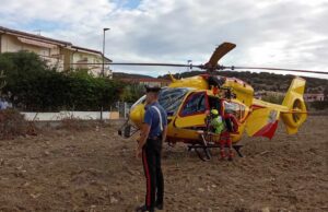 Villasimius, malore per un’anziana: interviene l’elisoccorso