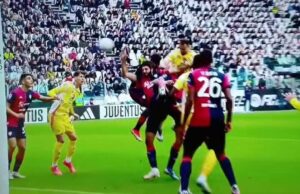 Juventus-Cagliari, il rigore bianconero fa discutere | Marelli: “Giusto assegnarlo”