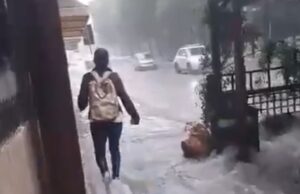 Clamoroso acquazzone a Sassari: città invasa dall’acqua | Video