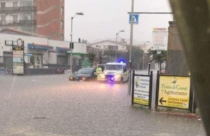 Pomeriggio di pioggia nell’isola: allagamenti nel Sulcis e Cagliari