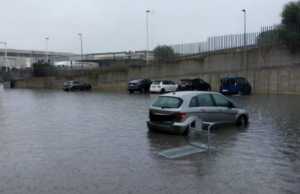 Nubifragio a Sassari, evento eccezionale: caduti 55 mm di pioggia