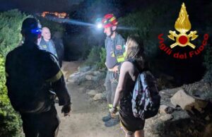 Ragazza dispersa a Trinità d’Agultu, salvata dai Vigili del fuoco