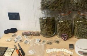 Cagliari, perquisito e trovato in possesso di droga: 27 enne arrestato