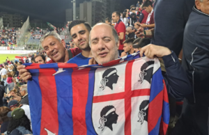 Bruno, super tifoso non vedente: “Il Cagliari, un grande amore”
