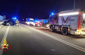 Spaventoso schianto sulla ss 389: ci sono tre feriti