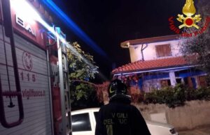 Nurri, drammatico incendio: anziano muore intossicato dai fumi