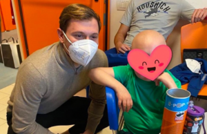 Sorpresa al Microcitemico: Nicolò Barella porta sorrisi ai bambini