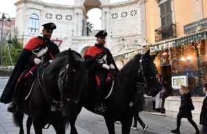 Cagliari, festività natalizie in sicurezza coi Carabinieri