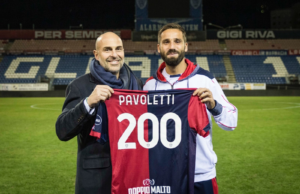 Pavoletti fa 200 col Cagliari, Giulini: “Rimarrai nella storia”