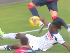 Cagliari-Atalanta, arriva la conferma: era rigore per i rossoblù