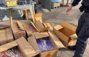 Cagliari, sequestrate circa due tonnellate di botti illegali: 4 denunce