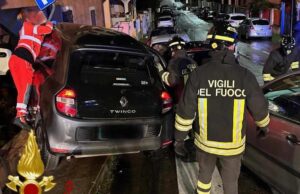 Olbia, spaventosa carambola: tre auto coinvolte in un incidente
