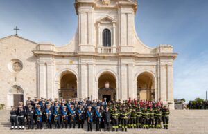 Cagliari, Marina e Vigili del Fuoco uniti per la festa di Santa Barbara