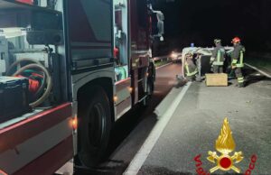 Onifai, spaventoso incidente con ribaltamento: a causarlo un cinghiale