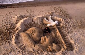 Papa Francesco, anche la Sardegna prega | La dedica dell’artista Nicola Urru