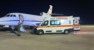 Cagliari, neonata in gravi condizioni trasferita d’urgenza a Roma