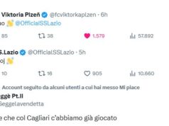 C’è il Plzen per la Lazio: “Abbiamo già giocato col Cagliari”