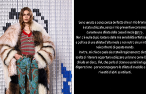 Un suo brano durante una sfilata: Iosonouncane contro casa di moda