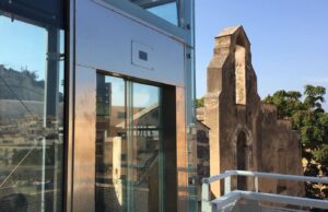 Cagliari, torna operativo l’ascensore nelle scale di Santa Chiara