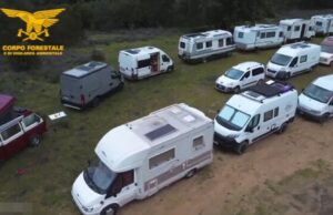 Gutturu Mannu, raduno abusivo campeggiatori: pioggia di multe