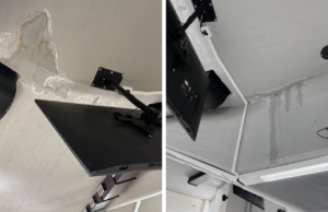 Infiltrazioni a Sa Duchessa: cresce il malumore degli studenti universitari