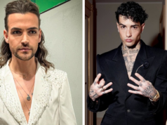 Valerio Scanu bastona Tony Effe: canta “Damme’na mano” senza autotune