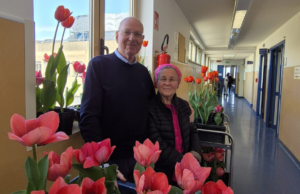 Cagliari, il Businco si colora con i tulipani: la bella iniziativa